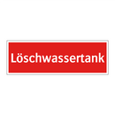 Löschwassertank