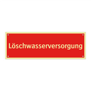 Löschwasserversorgung