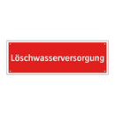 Löschwasserversorgung