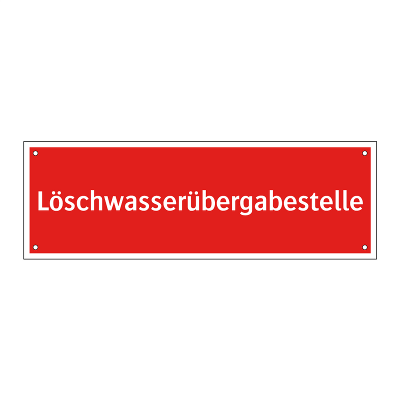 Löschwasserübergabestelle