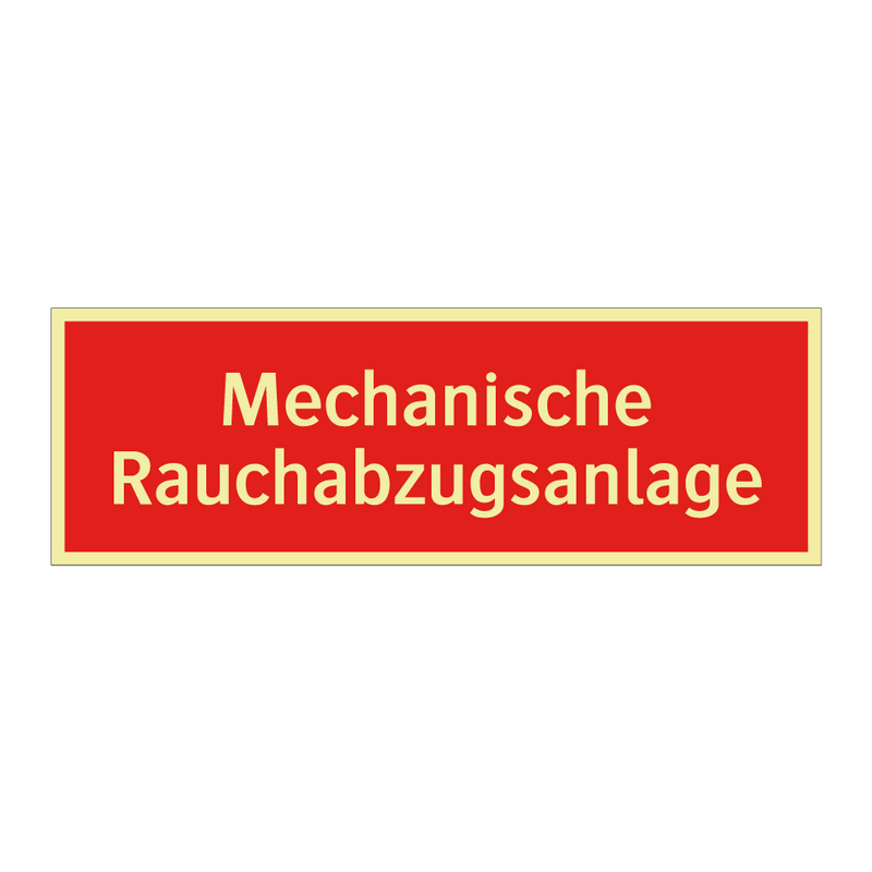 Mechanische Rauchabzugsanlage
