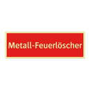 Metall-Feuerlöscher