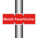Metall-Feuerlöscher