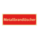 Metallbrandlöscher