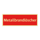 Metallbrandlöscher