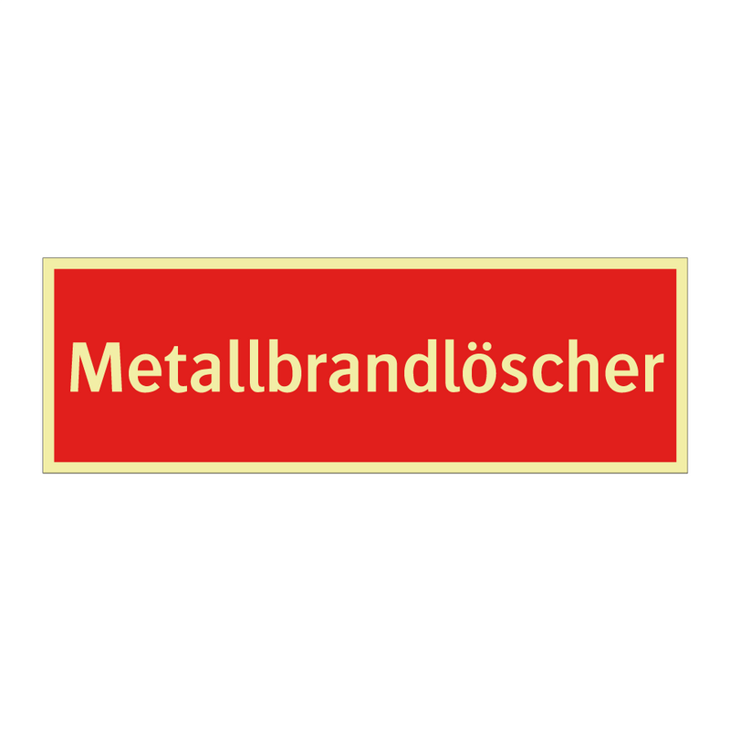 Metallbrandlöscher