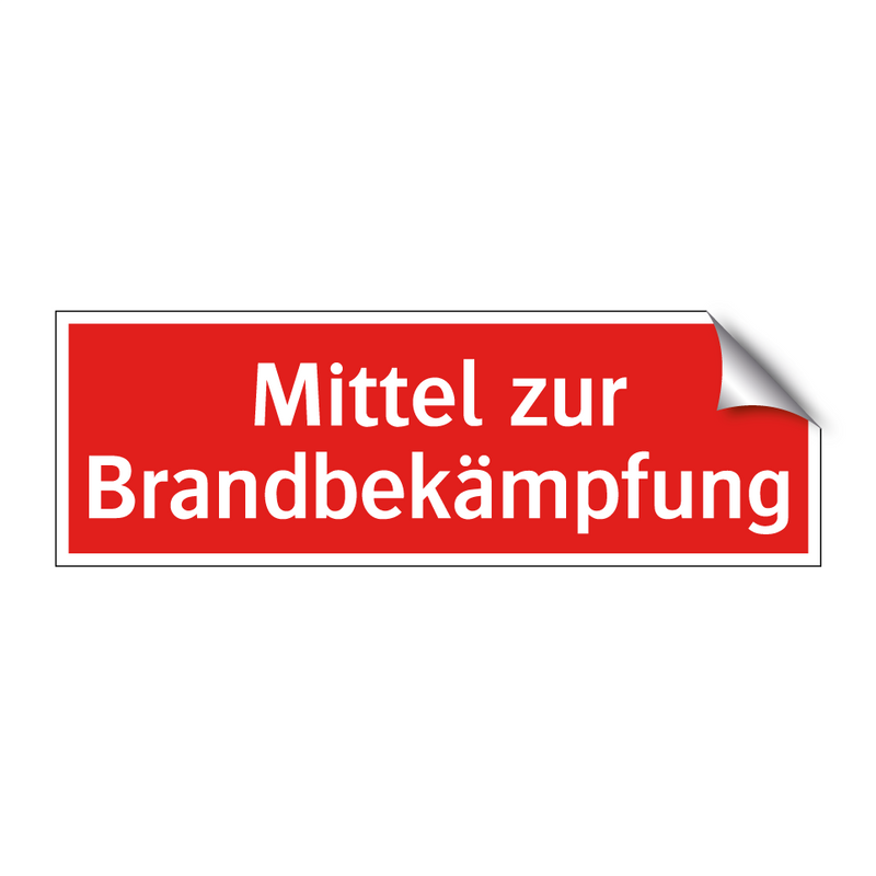 Mittel zur Brandbekämpfung