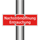 Nachströmöffnung Entrauchung