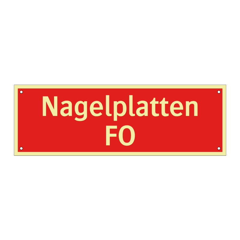 Nagelplatten FO