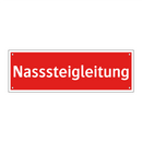 Nasssteigleitung