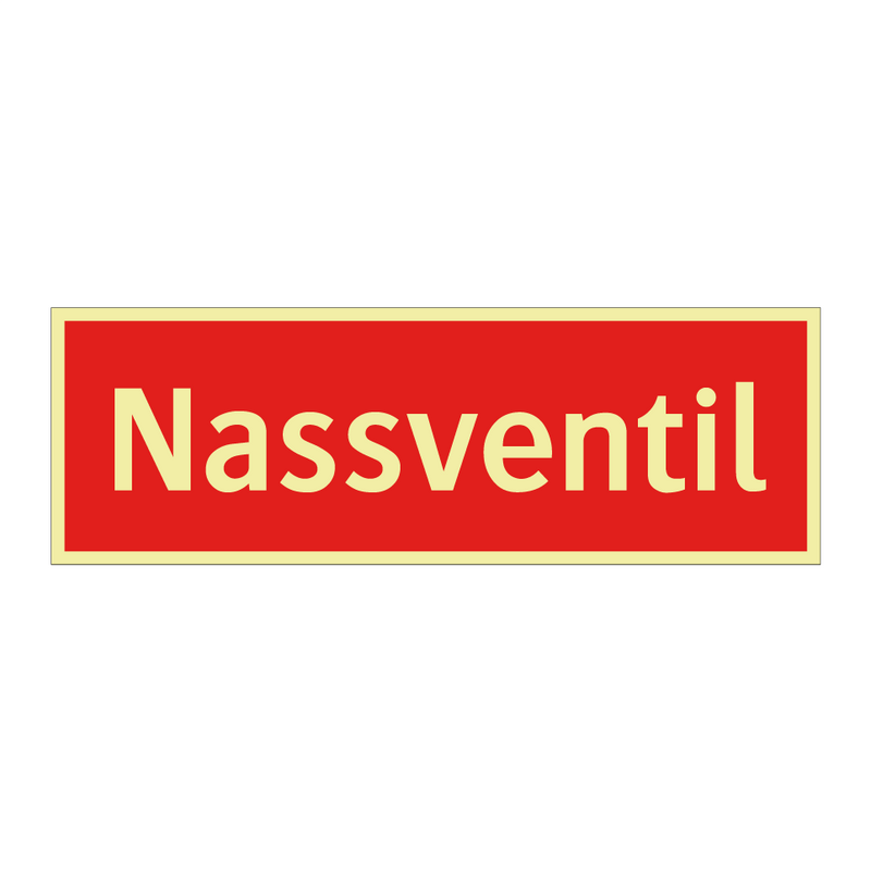 Nassventil