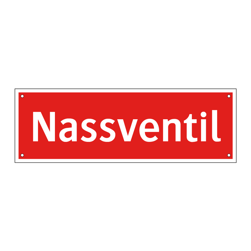 Nassventil