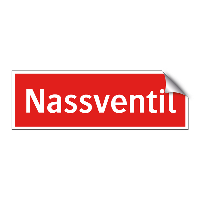 Nassventil