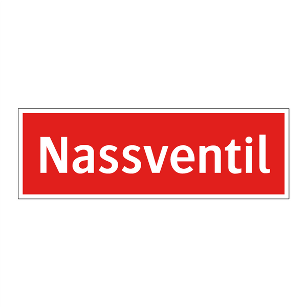 Nassventil
