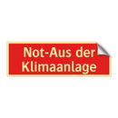 Not-Aus der Klimaanlage