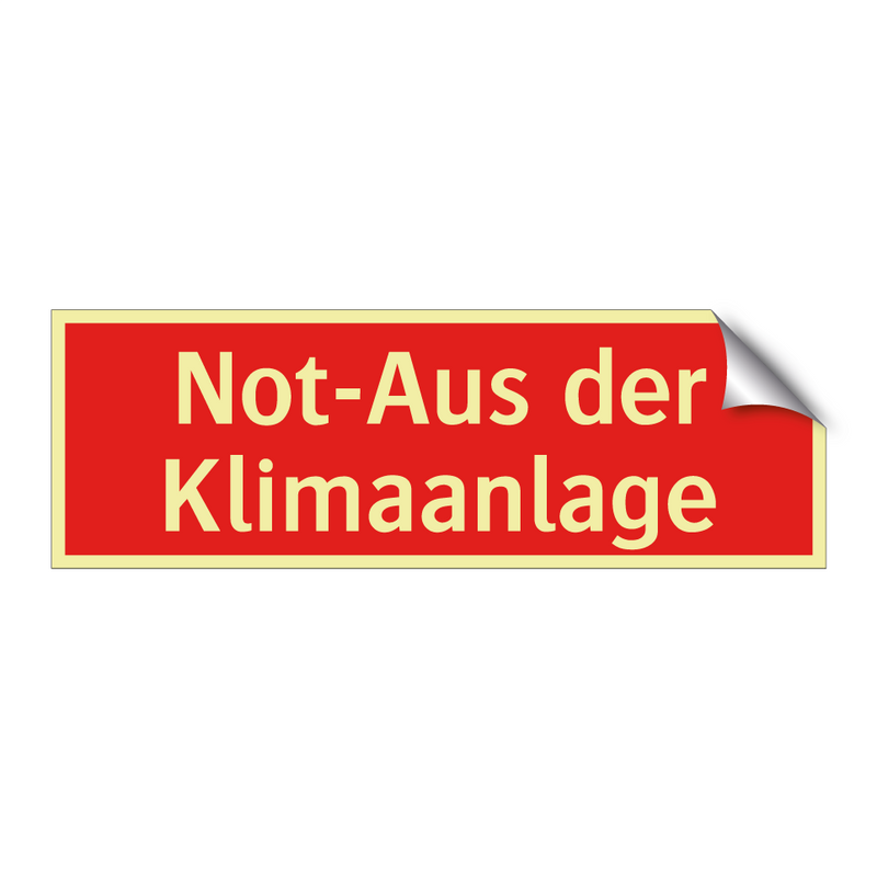 Not-Aus der Klimaanlage