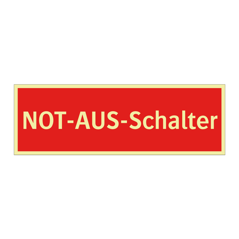 NOT-AUS-Schalter