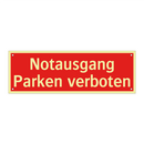 Notausgang Parken verboten