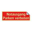 Notausgang Parken verboten