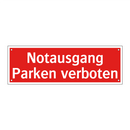 Notausgang Parken verboten