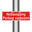 Notausgang Parken verboten