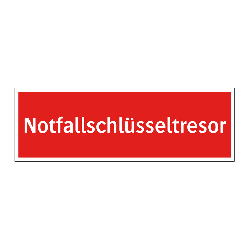 Notfallschlüsseltresor