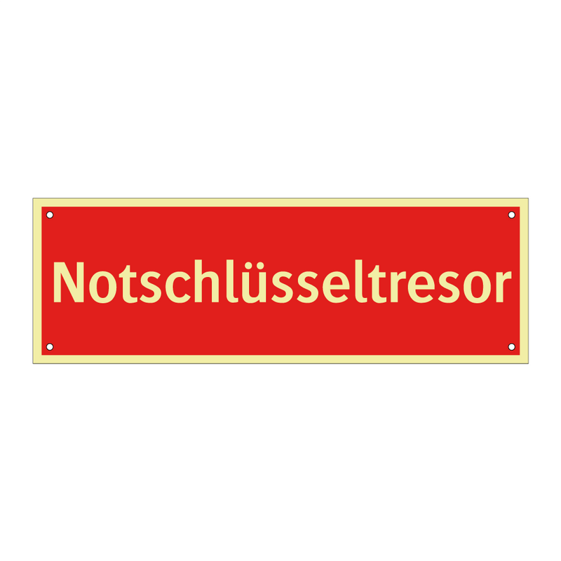 Notschlüsseltresor