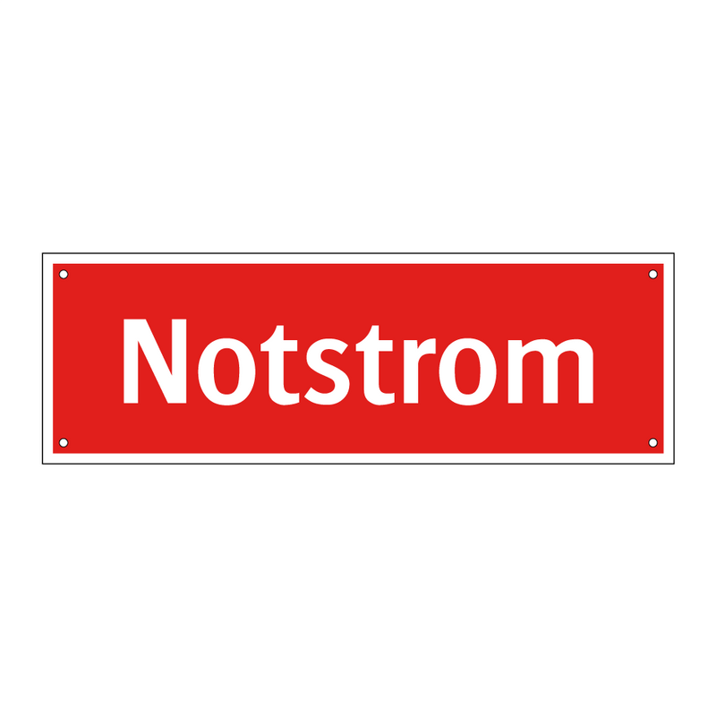 Notstrom