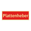 Plattenheber