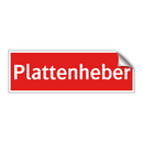 Plattenheber