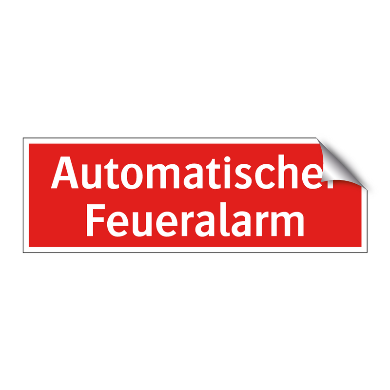 Automatischer Feueralarm