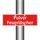 Pulver Feuerlöscher