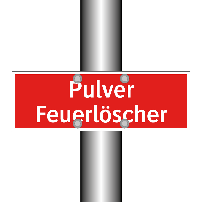 Pulver Feuerlöscher
