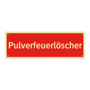 Pulverfeuerlöscher