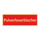 Pulverfeuerlöscher