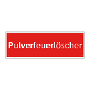 Pulverfeuerlöscher