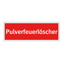 Pulverfeuerlöscher