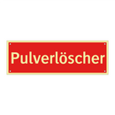 Pulverlöscher
