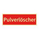 Pulverlöscher
