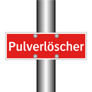Pulverlöscher