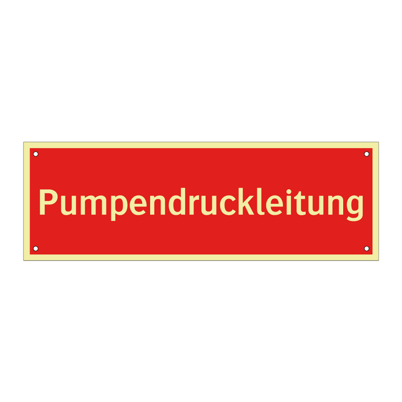 Pumpendruckleitung