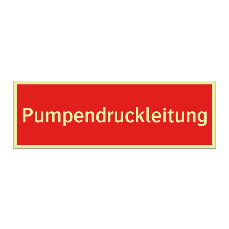 Pumpendruckleitung