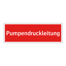 Pumpendruckleitung