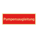 Pumpensaugleitung