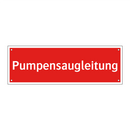 Pumpensaugleitung