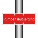 Pumpensaugleitung