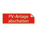 PV-Anlage abschalten