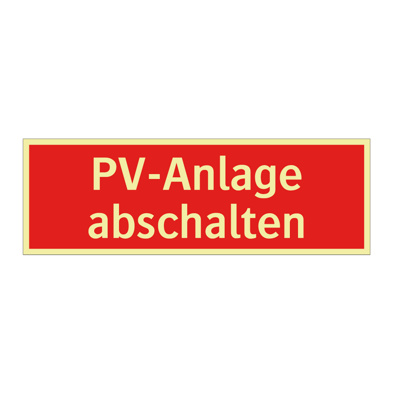 PV-Anlage abschalten