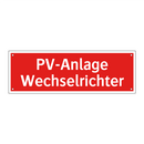 PV-Anlage Wechselrichter
