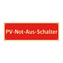 PV-Not-Aus-Schalter